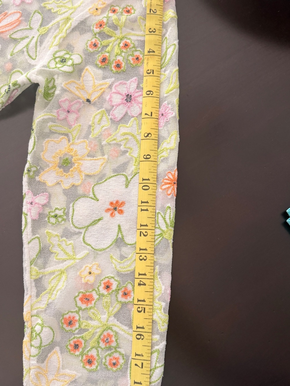 Sigrid Olsen White Floral Embroidered Button-Front Top - Picture 4 of 12